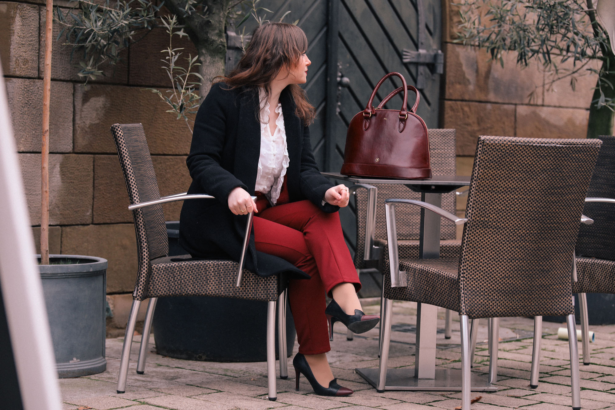 ledertasche fürs büro